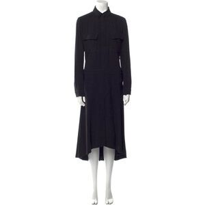 Barbara Bui black drop waist dress, Size 8 US (40)